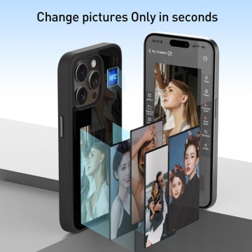 Husa premium iPhone 13 Pro Max Techsuit SmartScreen NFC, Negru - Img 5
