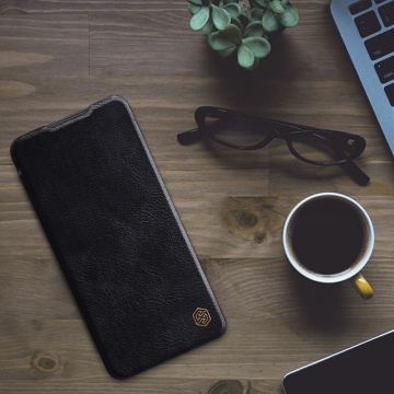 Husa Samsung Galaxy A14 5G Nillkin QIN Pro Leather - Negru - Img 5