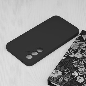 Husa Samsung Galaxy A54 Techsuit Soft Edge Silicone, Black - Img 3