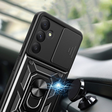 Husa Samsung Galaxy A55 5G protectie camera Techsuit CamShield Series, Albastru - Img 6