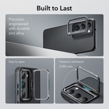 Husa Samsung Galaxy S23 Plus ESR Classic Kickstand, Frosted Black - Img 2