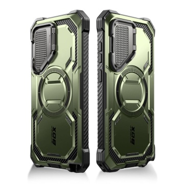 Husa Samsung Galaxy S24 Ultra, I-Blason Armorbox MagSafe- Verde - Img 3