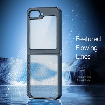 Husa Samsung Galaxy Z Flip 5 Dux Ducis Aimo Series - Negru - Img 6