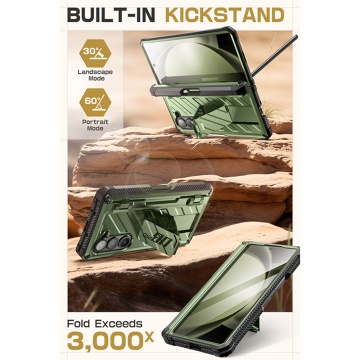 Husa Samsung Galaxy Z Fold6 Supcase Unicorn Beetle Pro - Verde - Img 4