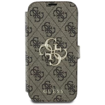 Husa tip carte iPhone 16 Pro Guess Book 4G- Maro - Img 5