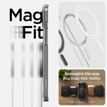 Husa Ultra Hybrid MagSafe - iPhone 15 - Carbon Fiber - Img 4