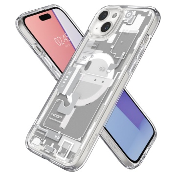 Husa Ultra Hybrid MagSafe Zero One - iPhone 15 - White - Img 5