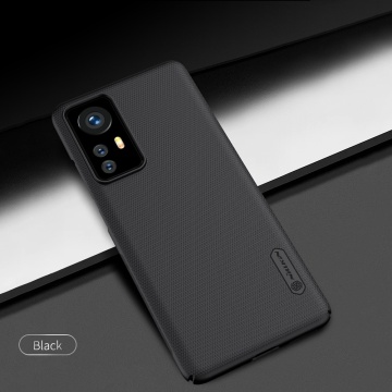 Husa Xiaomi 12X Nillkin Super Frosted Shield - Negru - Img 6
