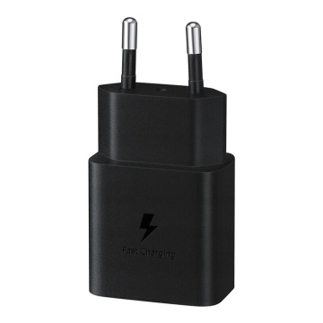Incarcator Samsung Fast Charging, 15W PD AFC EP-T1510NWEGEU, Negru - Img 4