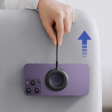 Incarcator wireless, cablu USB, tip C JoyRoom, 15W, JR-WQM03, Negru - Img 7