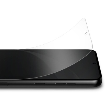Pachet 2x] Folie Samsung Galaxy S23 Spigen Neo Flex, Clear - Img 4
