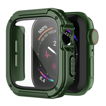 [Pachet 360°] Husa + folie Apple Watch 1 / 2 / 3 (42mm) Lito Armor S+ - Verde - Img 1