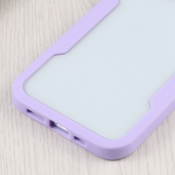 [Pachet 360°] Husa + folie iPhone 15 Plus Techsuit ColorVerse, Violet - Img 3