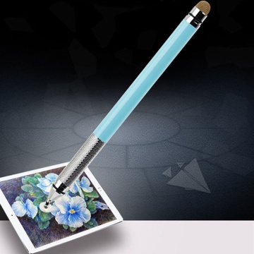 Stylus Pen Techsuit, Universal, Android, iOS, Aluminiu, JC03 - Turcoaz - Img 5