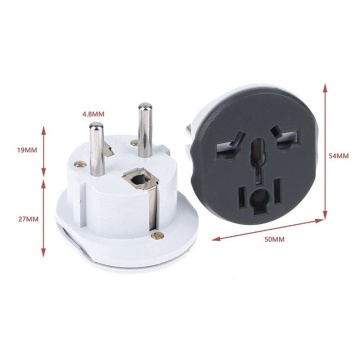 Adaptor priza universal pentru calatorie Techsuit, 3C529 - Gri - Img 2