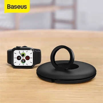 Baseus - Incarcator fara fir BS-W511R (ACSLH-01) - pentru Apple Watch 1 / 2 / 3 / 4 / 5 - Negru - Img 6