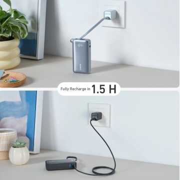 Baterie Externa Anker - Nano (A1259G111) - Tip C, 10000mAh, 30W - Negru - Img 4