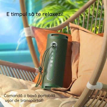 Boxa Bluetooth portabila, wireless, 10W, Hoco HC9 - Negru - Img 6