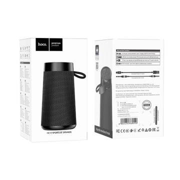 Boxa handsfree portabila Bluetooth Hoco HC13, TWS -Negru - Img 7