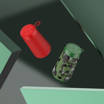 Boxa handsfree portabila Bluetooth Hoco HC13, TWS - Verde Camuflaj - Img 6