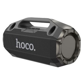 Boxa wireless cu microfon 10W Hoco HA3, TF, USB, AUX -Negru - Img 3