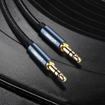 Cablu audio 2x Jack 3.5mm Ugreen, 2m, 50363 - Negru - Img 4
