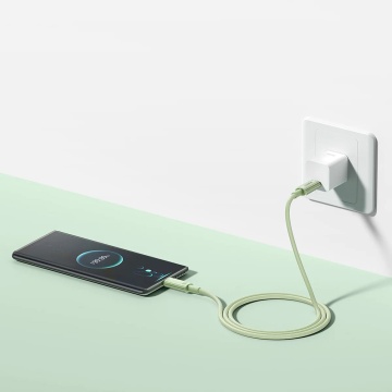 Cablu de date Type-C to USB-C Baseus, 100W, 2m P10360202631-01 - Verde - Img 2