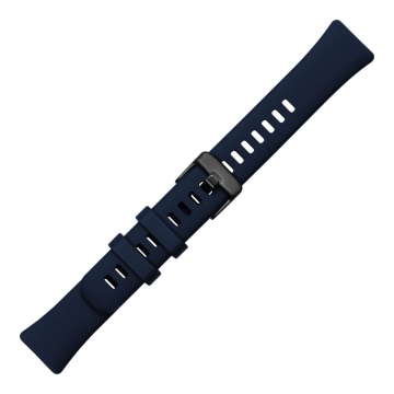 Curea pentru Huawei Band 8 / 9 - Fixed Silicone Strap - Blue - Img 2