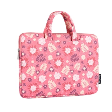 Geanta laptop 13-14 inch CanvasArtisan, H24-B01 - Roz - Img 3