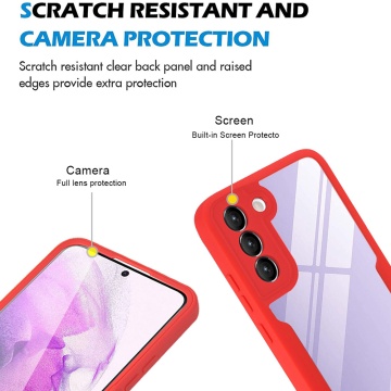 Husa 360° Samsung Galaxy S21 FE 5G Techsuit ColorVerse - Albastru - Img 5