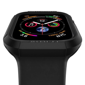 Husa Apple Watch 4 / 5 / 6 / SE / SE 2 / 7 / 8 (44mm / 45mm) Spigen Rugged Armo - Negru - Img 4