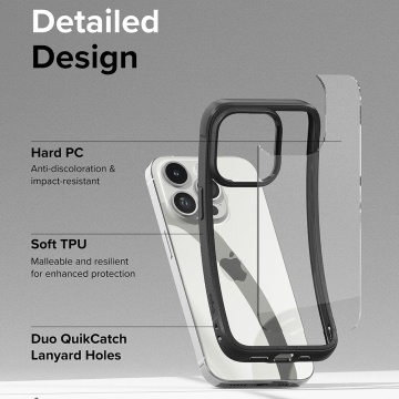 Husa Fusion - iPhone 15 Pro Max - Black - Img 6