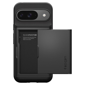 Husa Google Pixel 9 Pro Spigen Slim Armor CS - Negru - Img 6