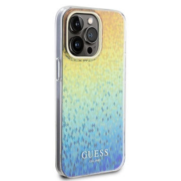 Husa Guess Hardcase IML Faceted Mirror Disco Iridescent iPhone 15 Pro Max GUHCP15XHDECMI- Multicolor - Img 2