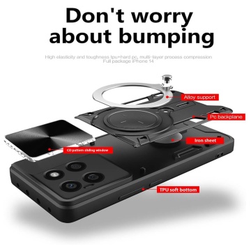 Husa Honor X8b Techsuit CamGuard Pro - Mov - Img 2