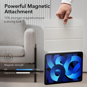Husa iPad Air 11 (2024) ESR Rebound Magnetic - Alb - Img 7