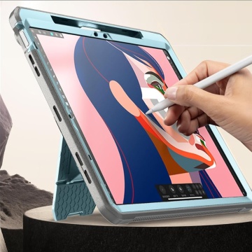 Husa iPad Air 11 (2024) Supcase Unicorn Beetle Pro, Albastru - Img 5