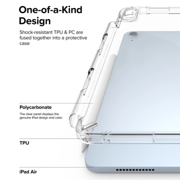 Husa iPad Air 4 2020 10.9" Ringke Fusion - Transparent - Img 3