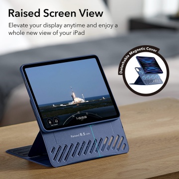Husa iPad Pro 11" 2021 ESR Sentry Stand - Albastru - Img 4