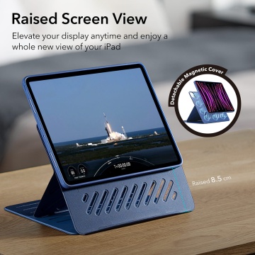Husa iPad Pro 12.9 (2022) ESR Shift Magnetic - Albastru - Img 6