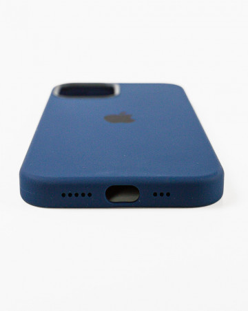 Husa Iphone 12 Pro din silicon Albastru MagSafe - Img 3