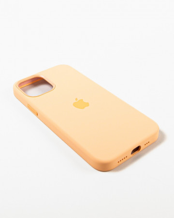 Husa Iphone 12 Pro din silicon Portocaliu 1 MagSafe - Img 4