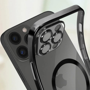 Husa Iphone 13 Pro Max MagSafe Black - Img 3