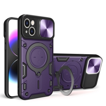 Husa iPhone 13 Techsuit CamGuard Pro - Mov - Img 1