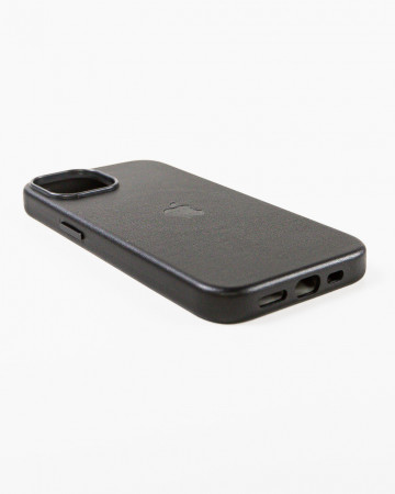 Husa Iphone 14 din piele naturala Neagra MagSafe - Img 4