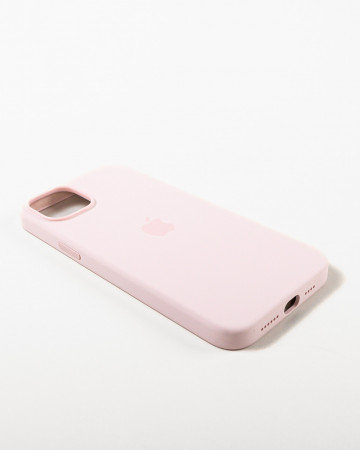 Husa Iphone 14 Plus din silicon Roz MagSafe - Img 4