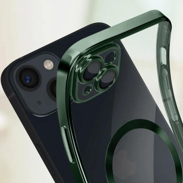 Husa Iphone 14 Plus MagSafe Green - Img 2