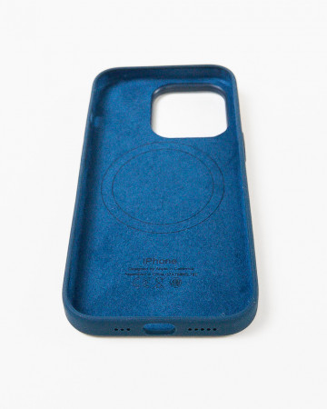 Husa Iphone 14 Pro din silicon Albastru Storm MagSafe - Img 5