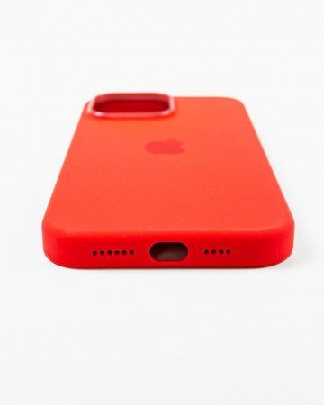 Husa Iphone 14 Pro Max din silicon Rosie MagSafe - Img 3