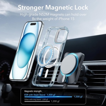 Husa iPhone 15 Plus - Clear Blue - Img 6